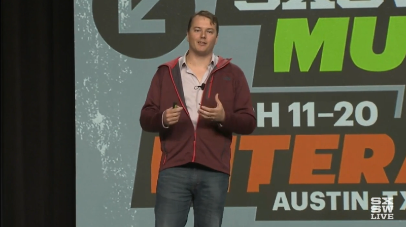 Chris Urmson speaking at SXSW